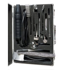 KinkLab Agent Noir Neon Wand Kit - E-Stim Kit - 11 Piece Set - Hush Store Sydney 