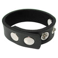 KinkLab 5-Snap Neoprene Cock Ring - Black Adjustable Cock Ring - Hush Store Sydney 