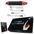 KinkLab Neon Wand Electrosex Kit - Purple E-Stim Kit - 5 Piece Set - Hush Store Sydney 