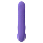 Adam & Eve P-SPOT MILKER - Purple USB Rechargeable Curling & Pulsating Prostate Massager