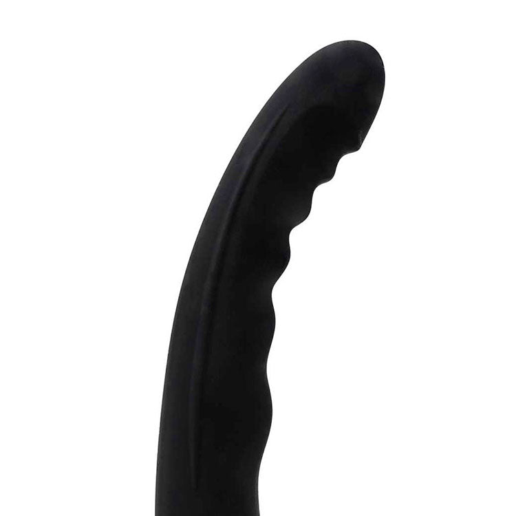 Adam & Eve ADAMS RIDGED TRIO - Black Anal Training Kit - Set of 3 Sizes