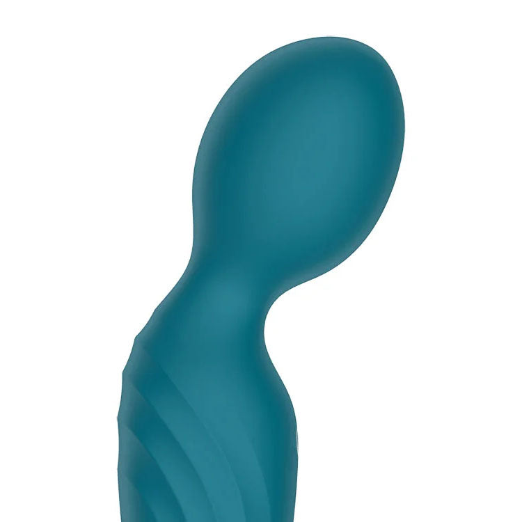 Adam & Eve DEW DROP - Green 12.7 cm USB Rechargeable Mini Massager Wand