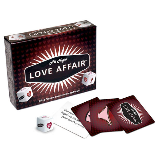 All Night Love Affair - Adult Card Game - Hush Store Sydney 