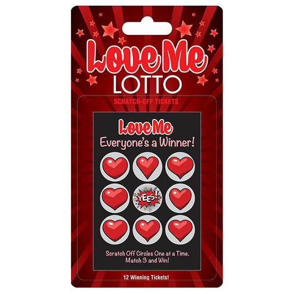 Love Me Lotto - Naughty Scratcher - Hush Store Sydney 