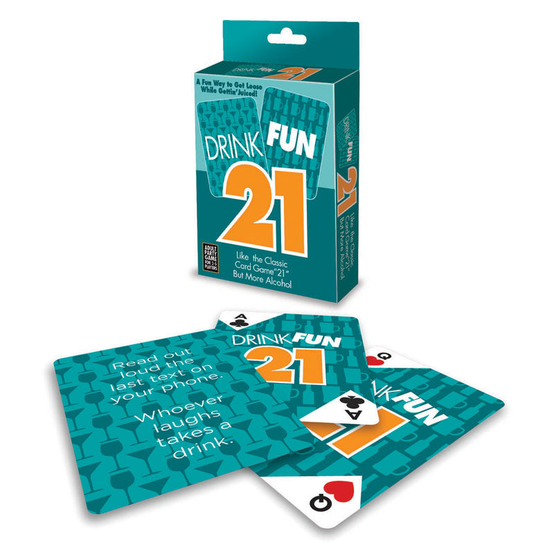 Drink Fun 21 - Adult Drinking Party Game - Hush Store Sydney 