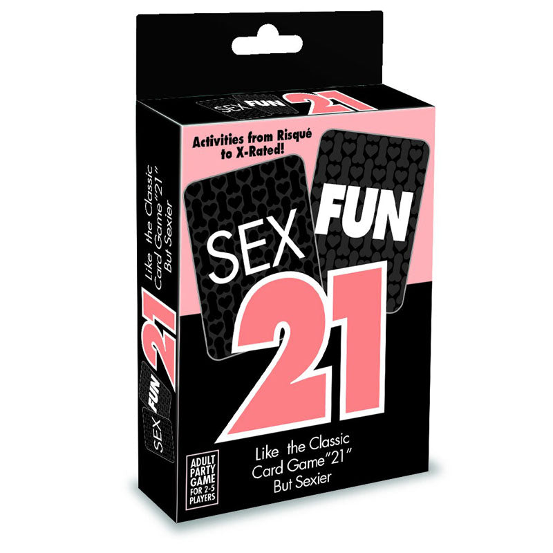 Sex Fun 21 - Adult Card Game - Hush Store Sydney 
