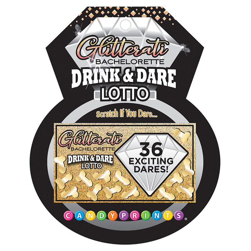 Glitterati - Drink And Dare Lotto - Hens Party Lotto Game - Hush Store Sydney 