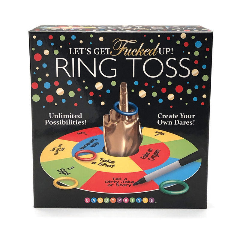 Lets Get Fucked Up Ring Toss - Adult Party Game - Hush Store Sydney 