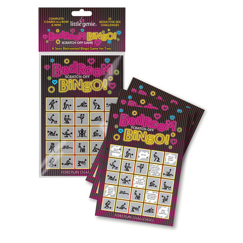 Bedroom Bingo - Foreplay Scratcher Card - Hush Store Sydney 