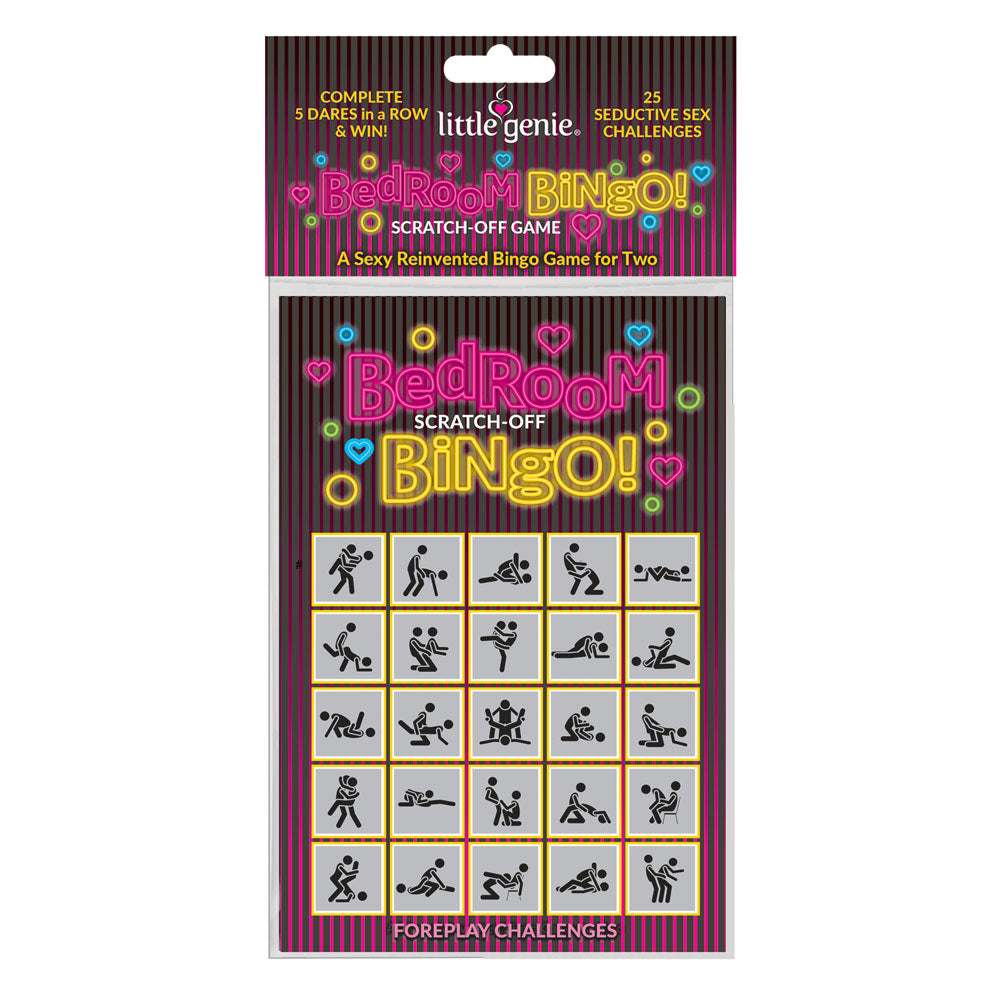 Bedroom Bingo - Foreplay Scratcher Card - Hush Store Sydney 