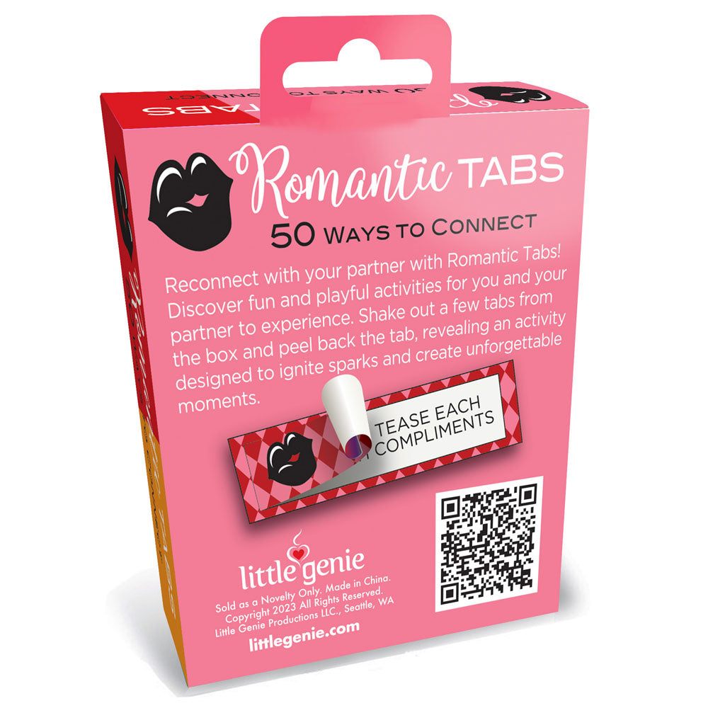 Romantic Tabs - Romantic Suggestions - Set of 50 - Hush Store Sydney 