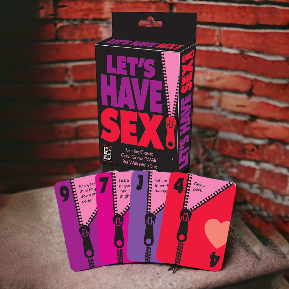 Let's Have Sex - Naughty Card Game - Hush Store Sydney 