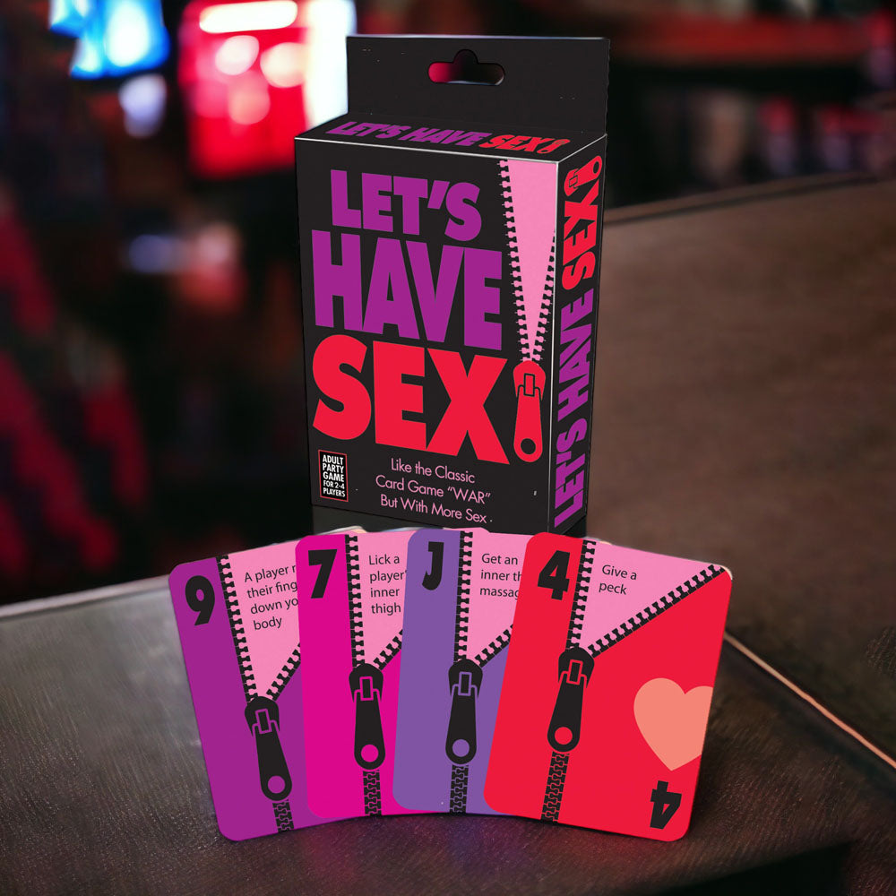 Let's Have Sex - Naughty Card Game - Hush Store Sydney 
