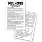 Foul Mouth - Novelty Card Game - Hush Store Sydney 