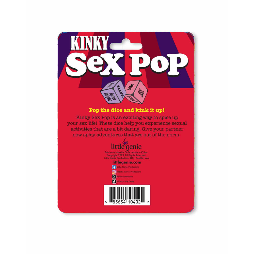 Kinky Sex Pop - Popping Dice Game - Hush Store Sydney 