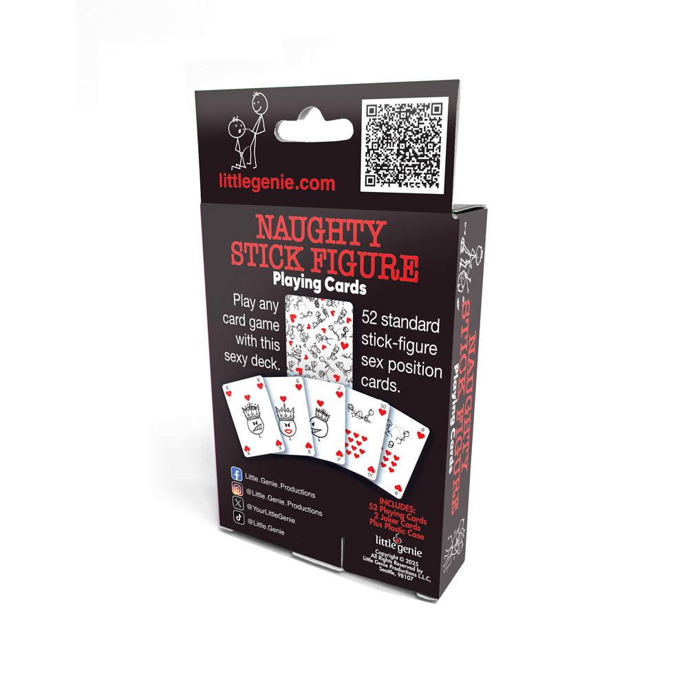 Naughty Stick Figure Playing Cards - Novelty Playing Cards - Hush Store Sydney 