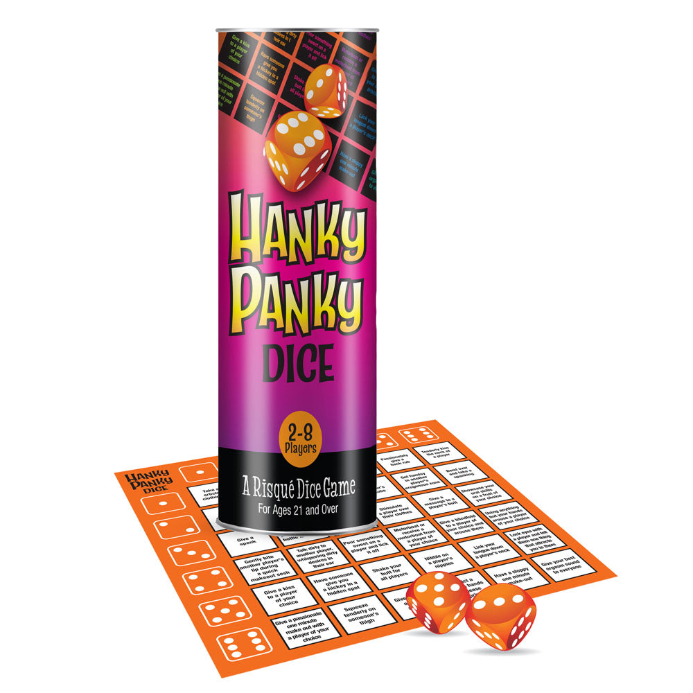 Hanky Panky Dice - Couples Dice Game - Hush Store Sydney 
