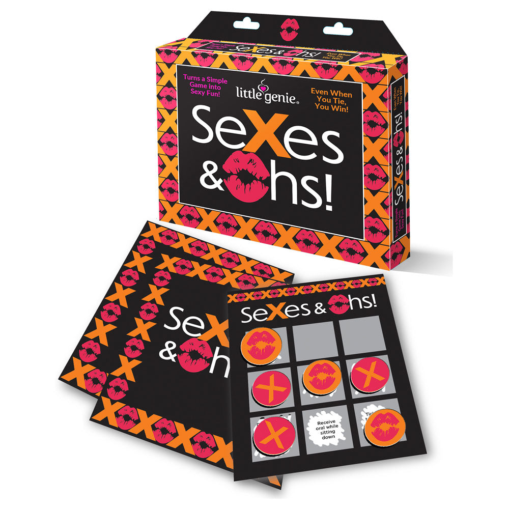 SeXes and Ohs - Tic Tac Toe Scratchie Game for Couples