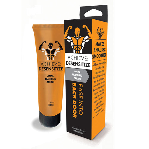 Achieve: Desensitize - Anal Numbing Cream - 44 ml Tube - Hush Store Sydney 