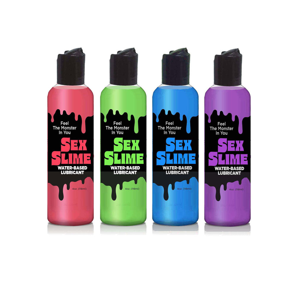 Sex Slime - Purple - Purple Water Based Lubricant - 120 ml Bottle - Hush Store Sydney 