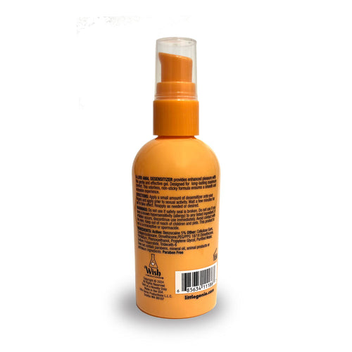 B-LUVD Anal Desensitising Lubricant - Water Based Anal Desensitising Lubricant - 118 ml Bottle - Hush Store Sydney 