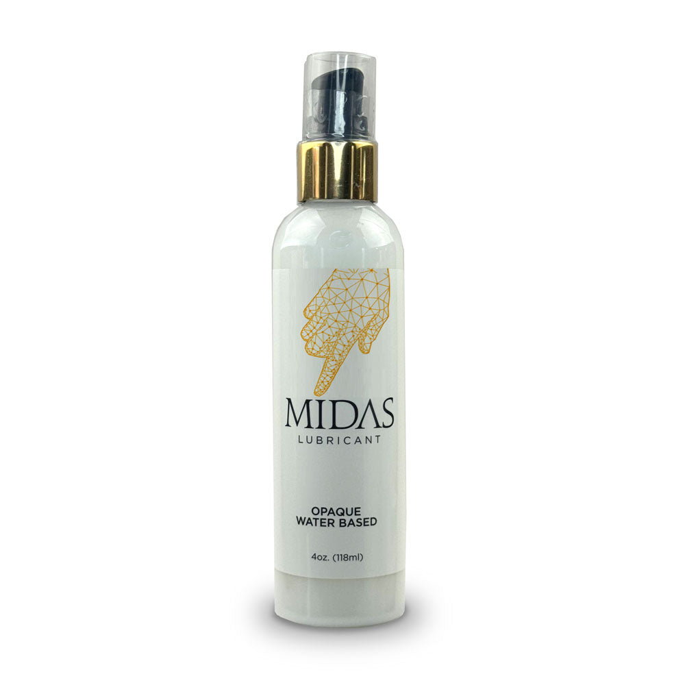 Midas Opaque Water Based Lubricant - 118 ml - Water Based Cum Lube - 118 ml - Hush Store Sydney 