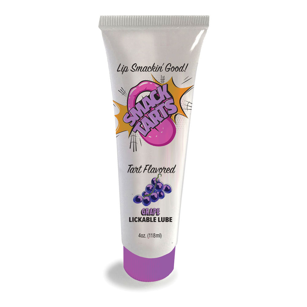 Smack Tarts - Sour Grape - Sour Grape Flavoured Lubricant - 120 ml Tube - Hush Store Sydney 