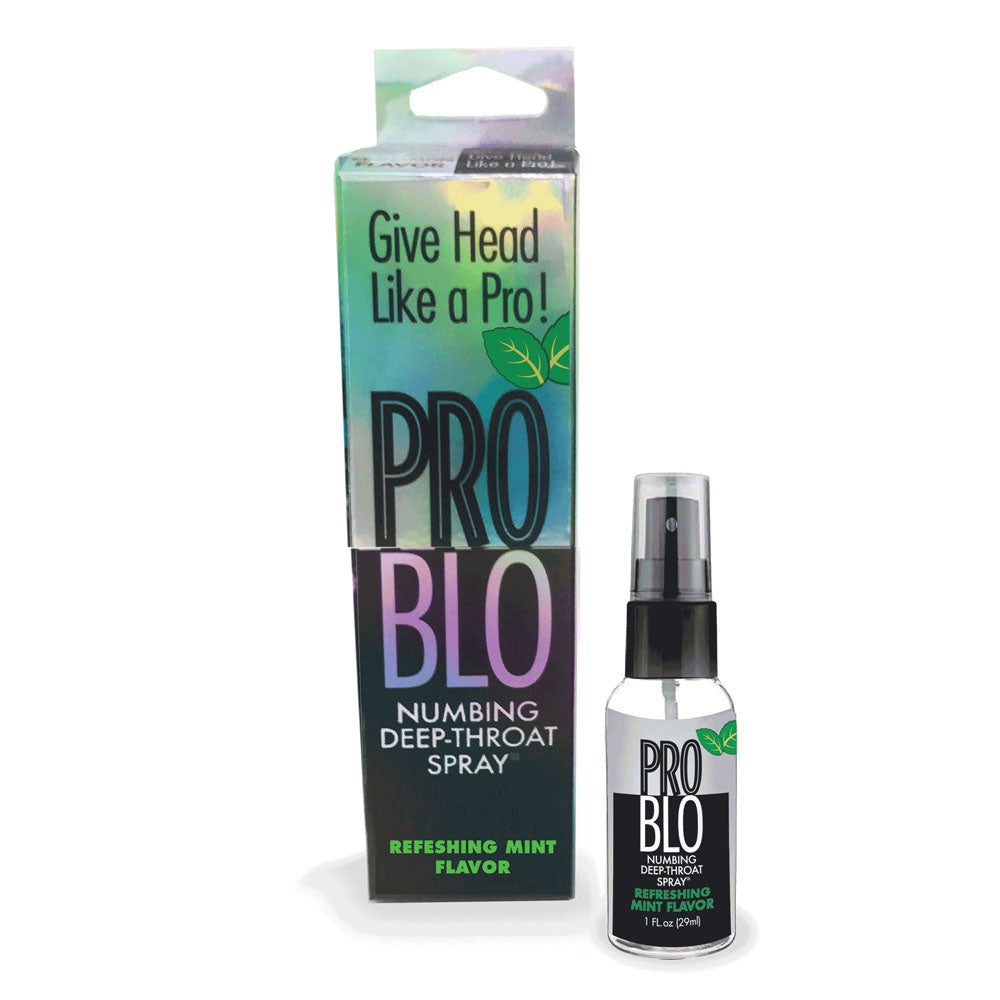 ProBlo Deep Throat Spray - Mint - Mint Flavoured Deep Throat Spray - 30 ml - Hush Store Sydney 