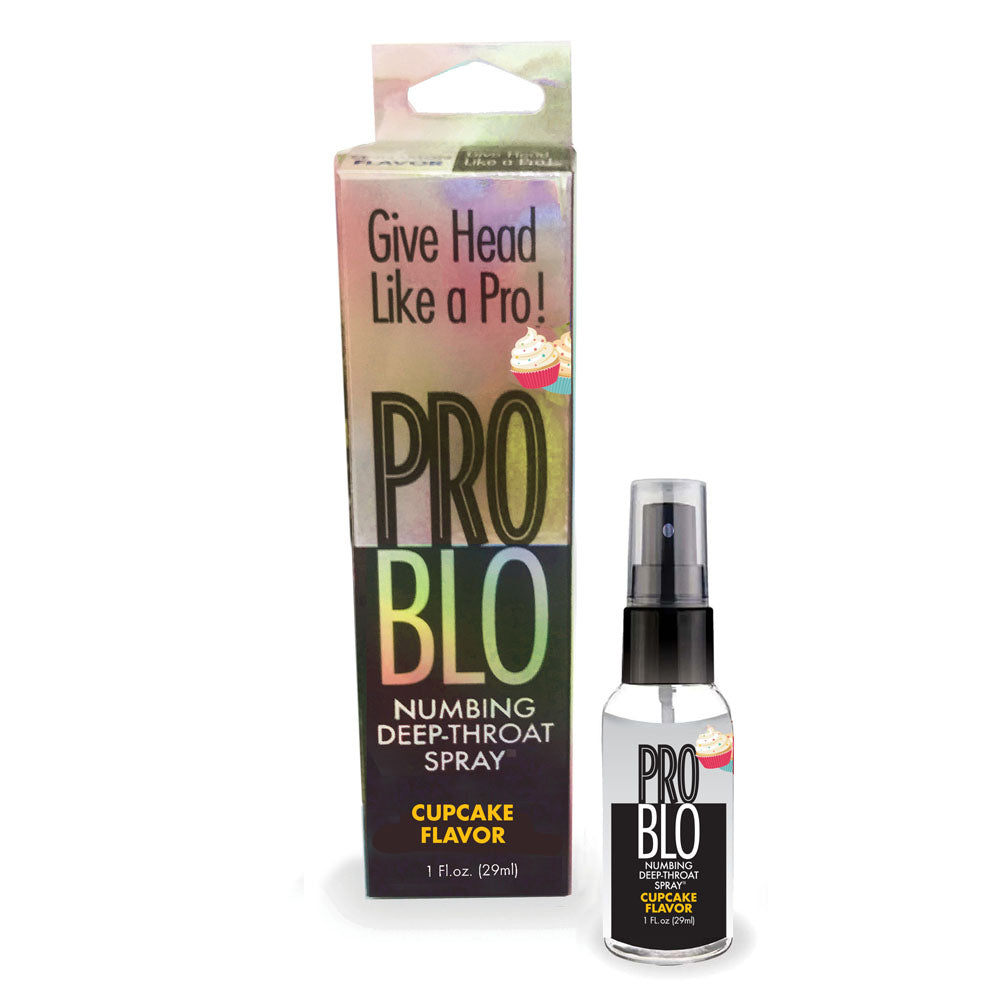 ProBlo Deep Throat Spray - Cupcake - Cupcake Flavoured Deep Throat Spray - 30 ml - Hush Store Sydney 