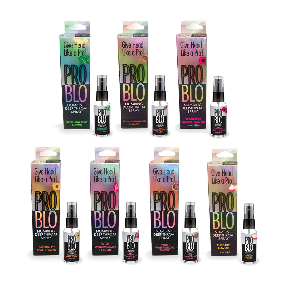 ProBlo Deep Throat Spray - Cupcake - Cupcake Flavoured Deep Throat Spray - 30 ml - Hush Store Sydney 