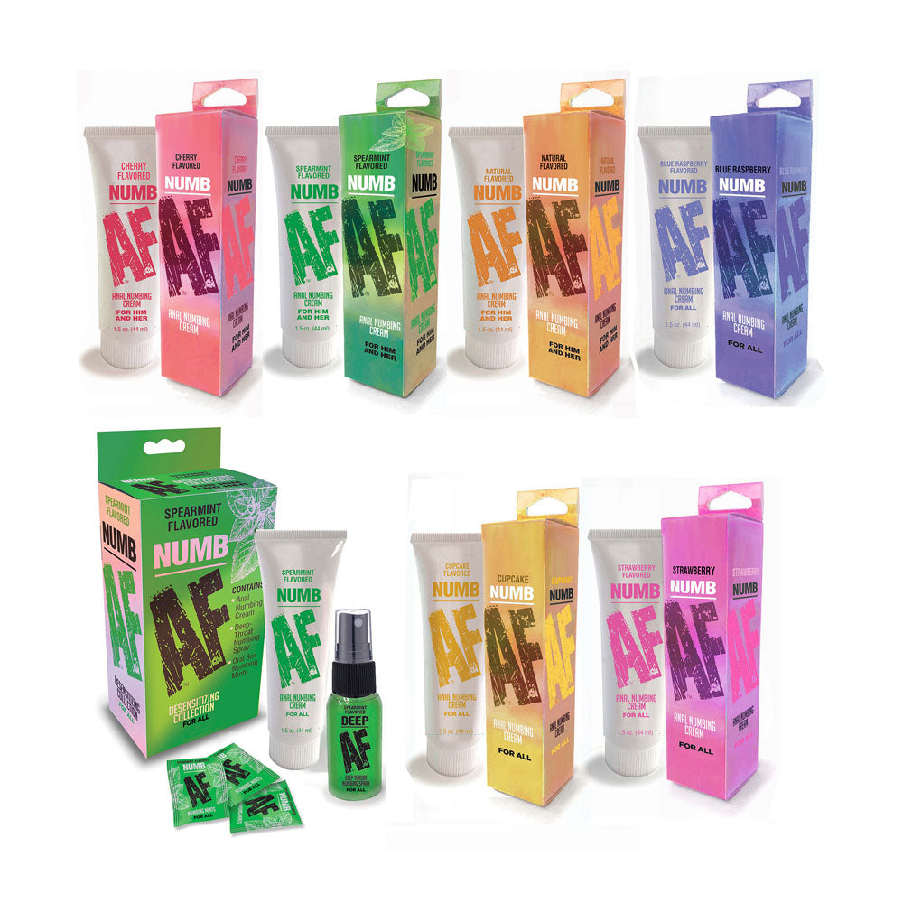 Numb AF - Cupcake - Cupcake Flavoured Anal Numbing Cream - 44 ml Tube - Hush Store Sydney 