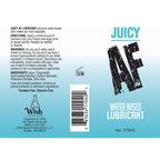 Juicy AF Water Based Lubricant - 118 ml - Water Based Lubricant - 118 ml Bottle - Hush Store Sydney 