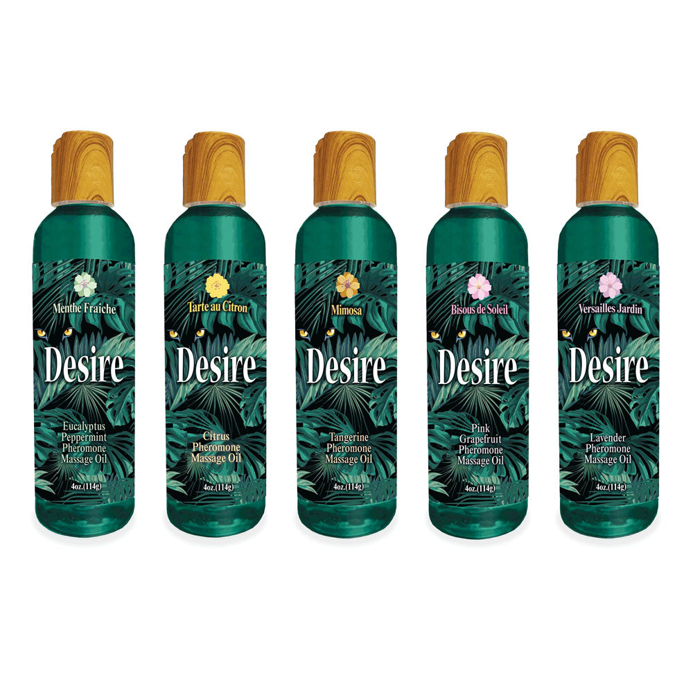 Desire Pheromone Massage Oil - Eucalyptus & Peppermint Scented Pheromone Massage Oil - 118 ml - Hush Store Sydney 