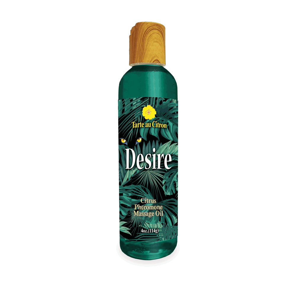 Desire Pheromone Massage Oil - Citrus Scented Pheromone Massage Oil - 118 ml - Hush Store Sydney 