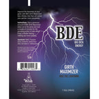 Big Dick Energy Girth Maximiser - Male Enlarger Cream - 44 ml Tube - Hush Store Sydney 