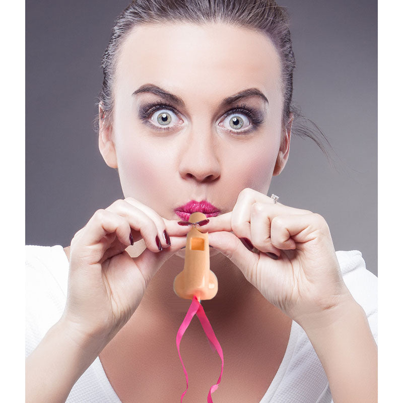 Super Fun Penis Party Whistles - Hens Party Novelties - 8 Pack - Hush Store Sydney 