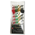 Happy Fucking Birthday Tall Party Straws - Party Straws - 8 Pack - Hush Store Sydney 
