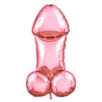 Glitterati - Penis Party Balloon 90cm Mylar - Rose Gold 90 cm Novelty Balloon - Hush Store Sydney 