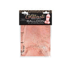 Glitterati - Penis Party Balloon 90cm Mylar - Rose Gold 90 cm Novelty Balloon - Hush Store Sydney 