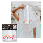Glitterati - Bride Veil - Hens Party Novelty Veil - Hush Store Sydney 