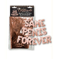 Glitterati Same Penis Forever Balloon Banner - Hen's Party Decoration - Hush Store Sydney 