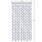 Glitterati - Penis Party Disco Metallic Curtains - Party Doorway Decoration - Set of 2 - Hush Store Sydney 