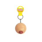 Super Fun Key Chain - Squishy Boob - Novelty Keychain - Hush Store Sydney 