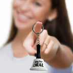 Super Fun Key Chain - Ring For Oral - Novelty Bell Keychain - Hush Store Sydney 
