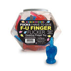 Fucks I Have To Give F-U Finger Flicker - Display - Novelty Fidget Toy - Fishbowl Display of 24 - Hush Store Sydney 