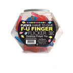 Fucks I Have To Give F-U Finger Flicker - Display - Novelty Fidget Toy - Fishbowl Display of 24 - Hush Store Sydney 