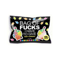 Bag Of Fucks I Have To Give - Fruit Flavoured Lollies - 85 gram Bag - Hush Store Sydney 