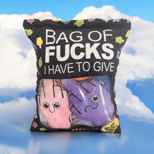 Mini Fuzzy FU Plushy Pillows - Set of 5 - Hush Store Sydney