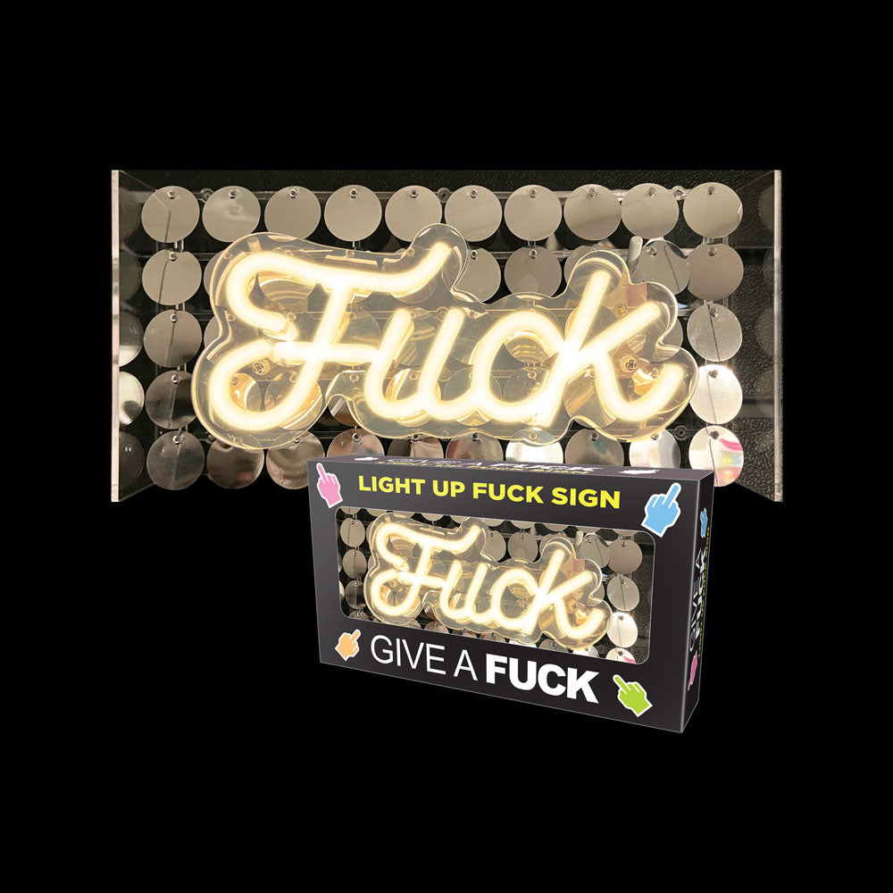 Fuck Neon Light Sign - Novelty Neon Light - Hush Store Sydney 