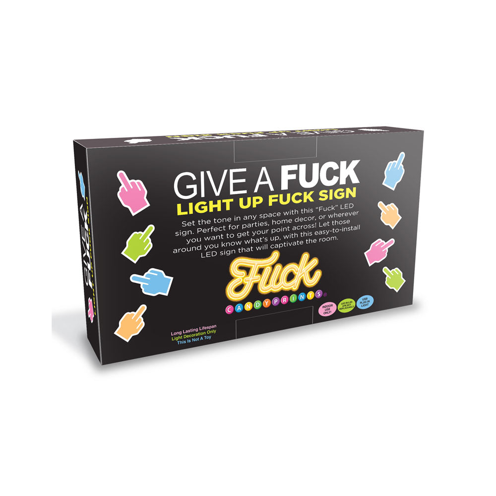 Fuck Neon Light Sign - Novelty Neon Light - Hush Store Sydney 